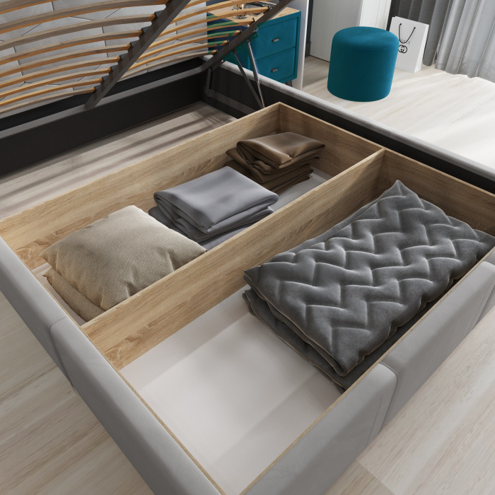 Манука Кровать интерьерная 160 пыльная роза, ПМ