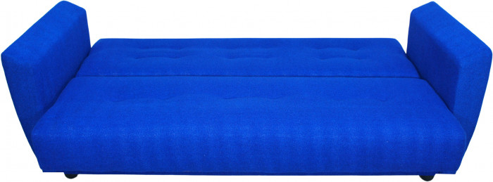 СПБ Диван Лира 140 синий пружинный блок Боннель