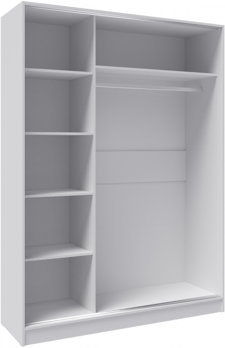 Шкаф-купе Стиль-2 1600, Дуб крафт серый/Камень серый