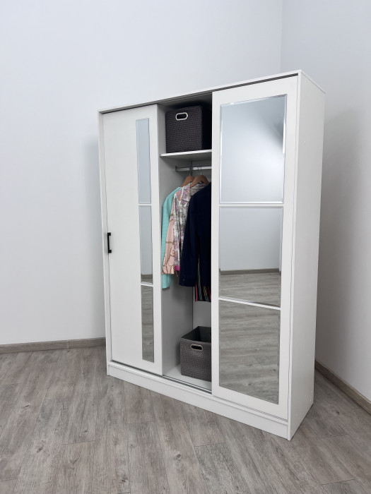 Шкаф-купе Стиль-2 1600, Дуб крафт серый/Камень серый