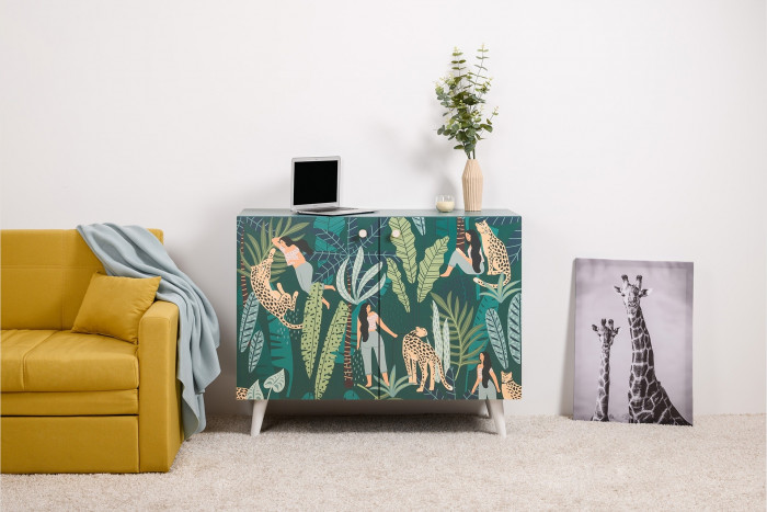 Либера Комод-тумба 16.230.01, пасифай/белый