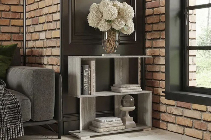 Стеллаж Орион 1 ясень белый