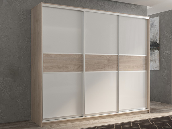 Шкаф-купе Кааппи 11 Кастелло Серый 210х60х230 см