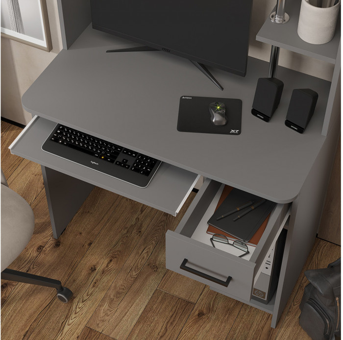 "Дебют" стол компьютерный Графит