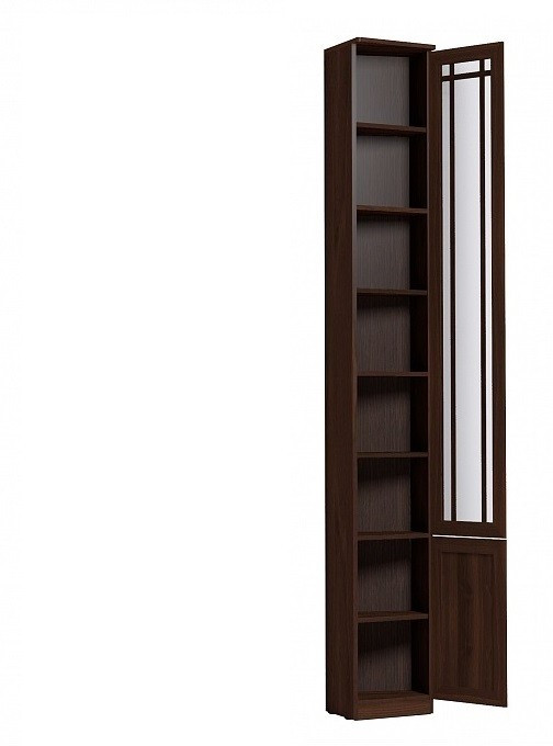 Шкаф книжный Шерлоск 35 правый, орех