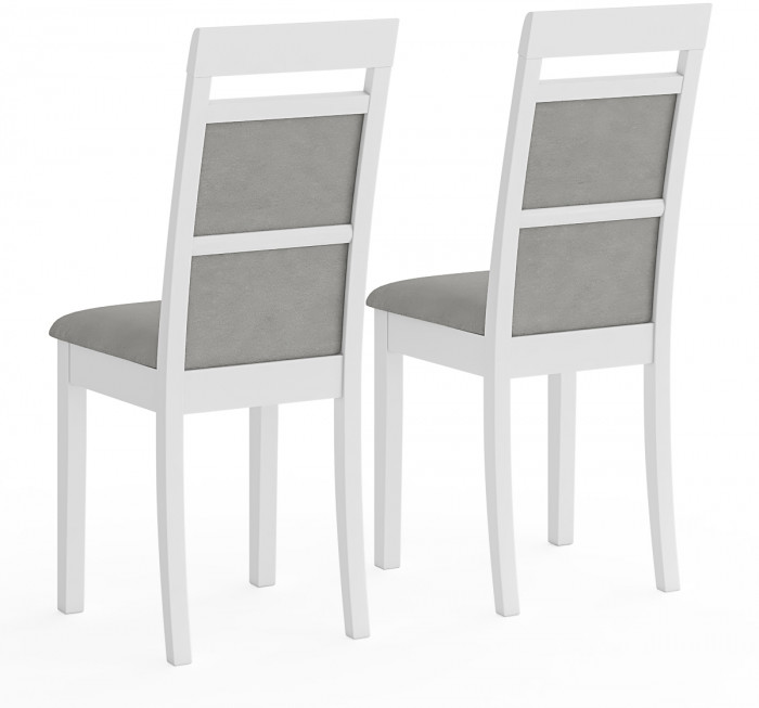 Два стула Мебель--24 Гольф-12 разборных, белый