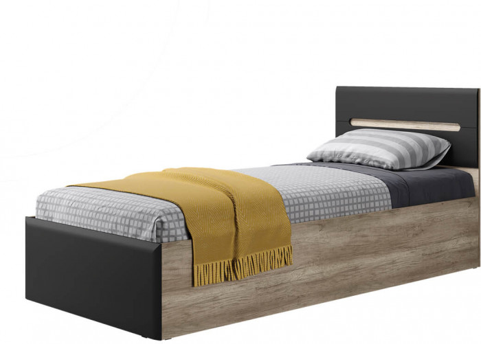 Спальня "Наоми" КР-12 дуб каньон/графит