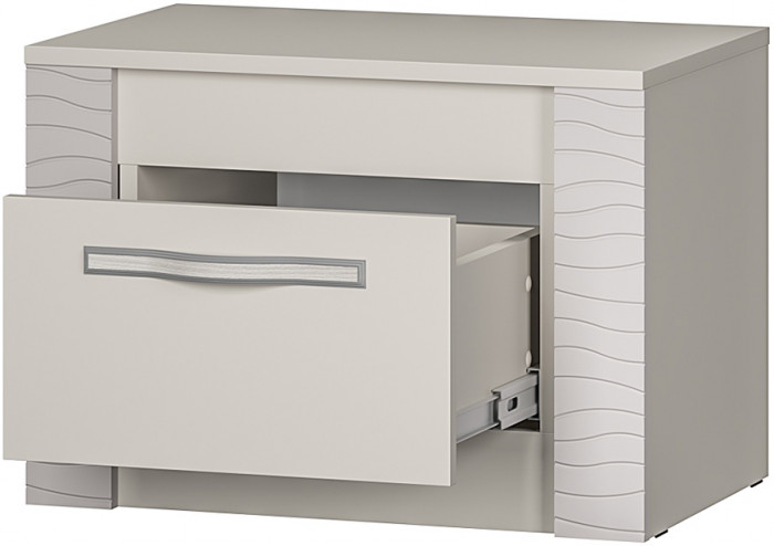 Тумба прикроватная "Монако" ТБ-26 кашемир/МФ03