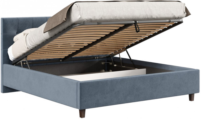 Кровать с подъёмным механизмом 1800 Турин, серый 017