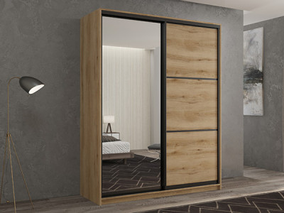 Шкаф-купе Кааппи 2 Эвок Прибрежный 160х60х230 см