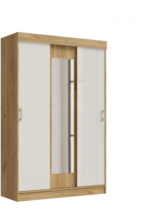 Бася Шкаф-купе (Венге / дуб беленый)