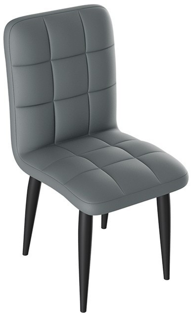 Франк ДП 2-17 Стул (конус) (Белый матовый/Кожзам Бежевый)