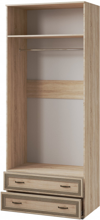 Ливорно Шкаф 2-х ств. с зеркалом ЛШ-23 дуб сонома