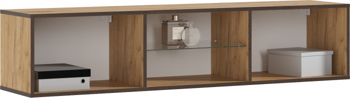 Норд Тумба ТВ подвесная (Дуб Крафт, Дуб Крафт)