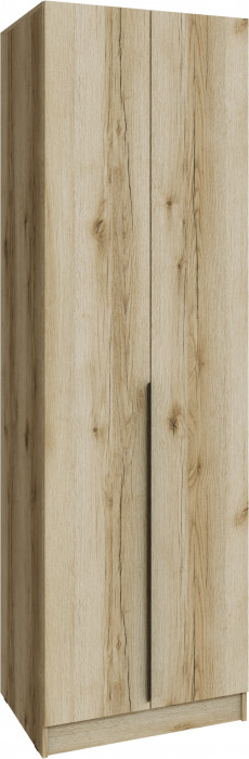 Шкаф Мадрид (0,7) с полками без зеркала, Дуб делано