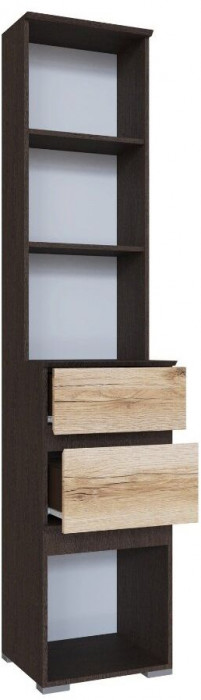 Плейона Тумба с ящиками венге/дуб делано