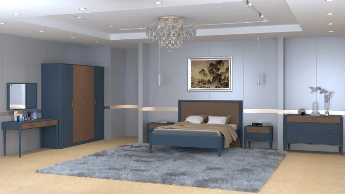 Комод с тремя ящиками "Тиволи" - Серый антрацит (лак)