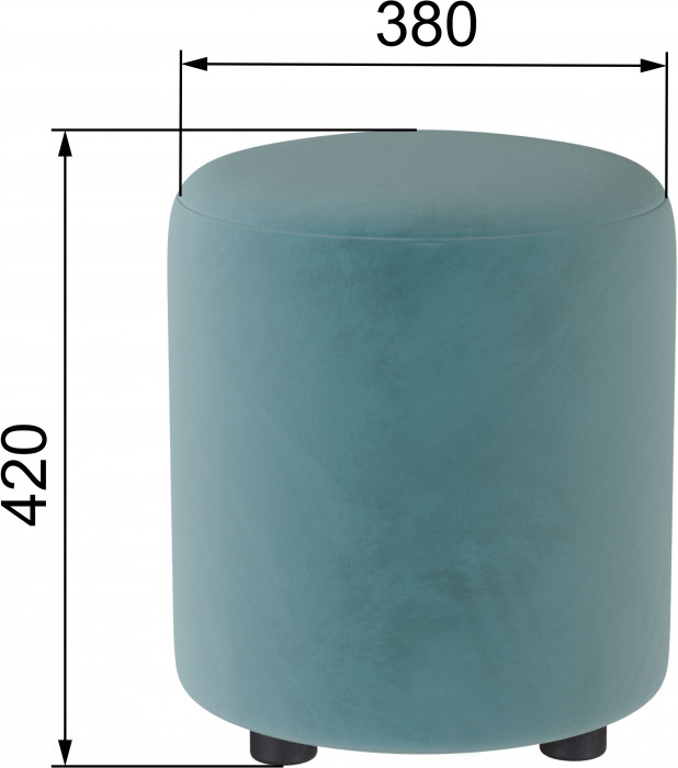 Пуф Рой бирюза