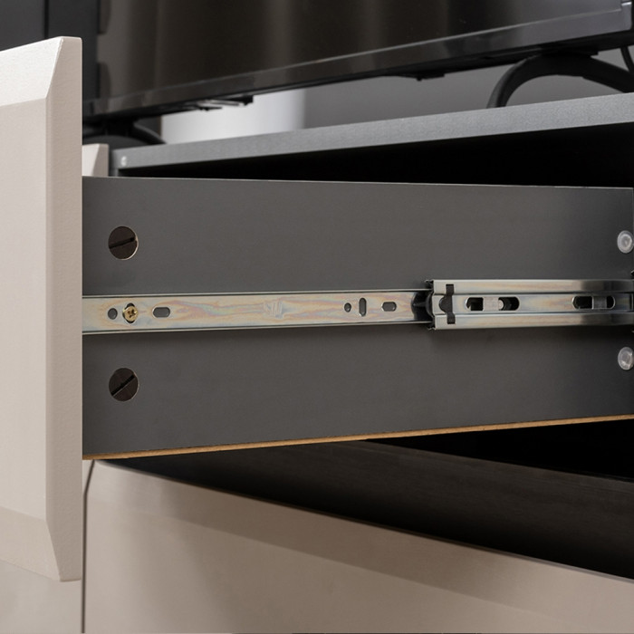 Сидней Комплектация № 063, корпус: антрацит/фасады: МДФ веллюто капучино