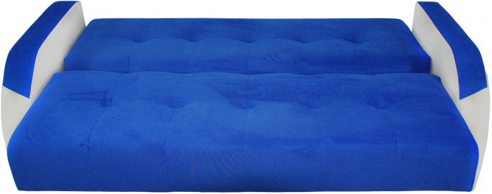 Диван-книжка Феникс 140 синий, пружинный блок Боннель