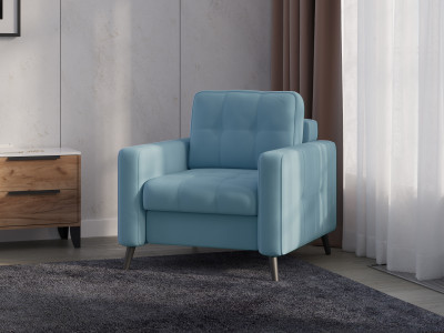 Кресло Лира, Светло-голубой