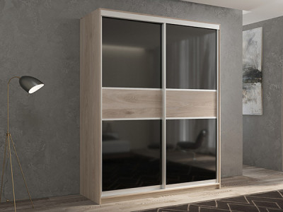 Шкаф-купе Кааппи 12 Кастелло Серый 140х45х230 см