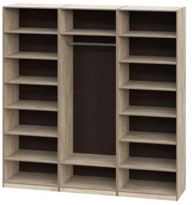 Шкаф без фасадов Этна 2.25 м. Комплект 1