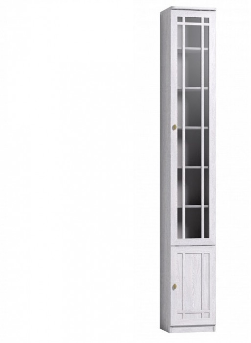 Шкаф книжный Шерлоск 31 правый, ясень светлый