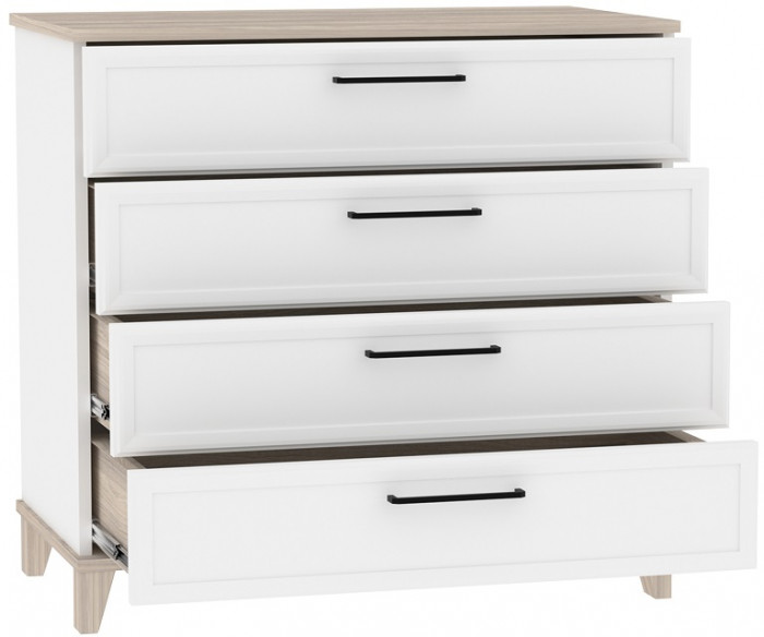 Комод с ящиками Аурелио 6, белый