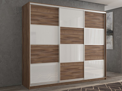 Шкаф-купе Кааппи 14 Орех Тьеполло 210х45х230 см