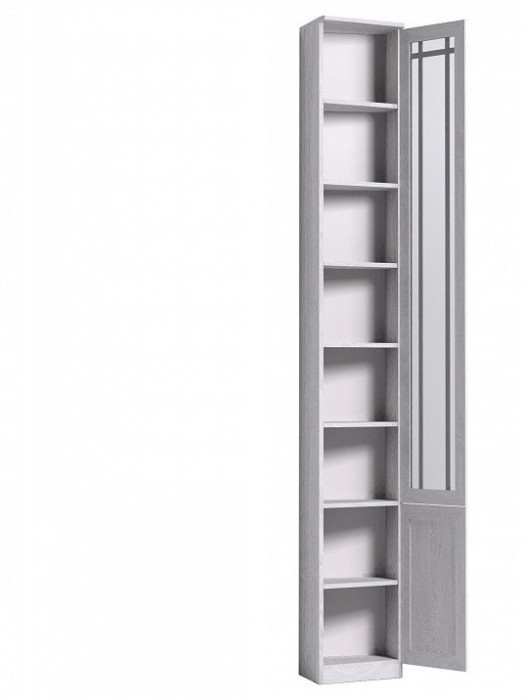 Шкаф книжный Шерлоск 35 правый, ясень светлый