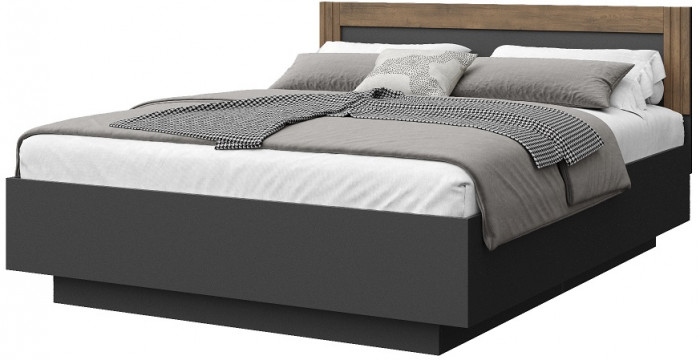 Модульная спальня "Каен" - Дуб стирлинг/Антрацит