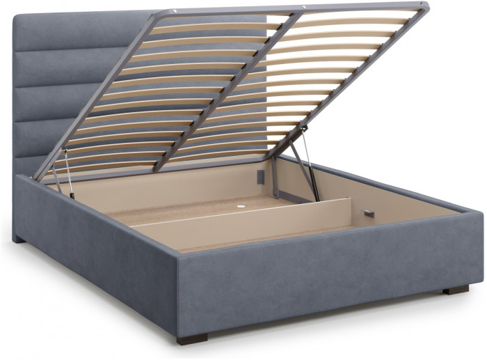 Кровать Karezza 160 с подъемным механизмом, Velutto 32