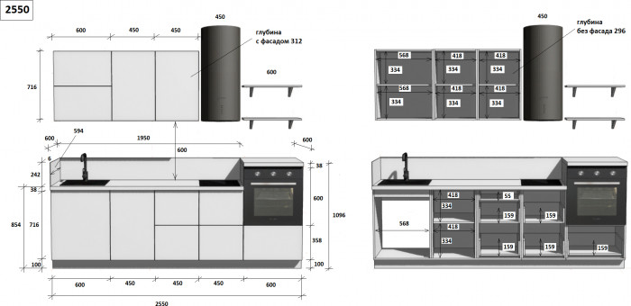 КГ 2550 Эмаль, Олива  Арника РМ в.5