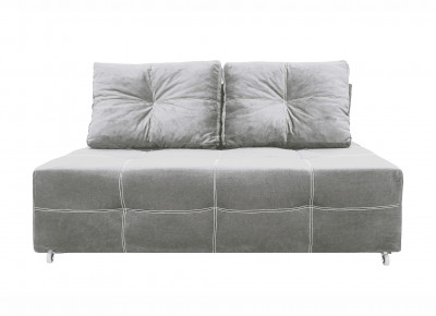 Диван аккордеон Марс Мини велюр серый 120