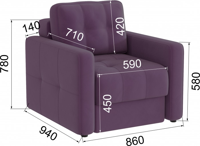 Кресло Брэй, Винный