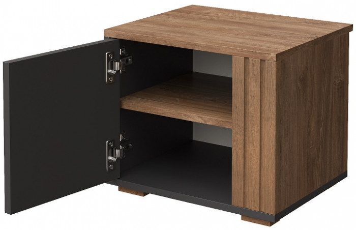 Спальный гарнитур "Каен" - Дуб мадура/Серый 612