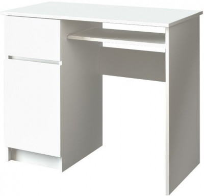 МС Мори Стол МС-1 левый, МП/3 Белый