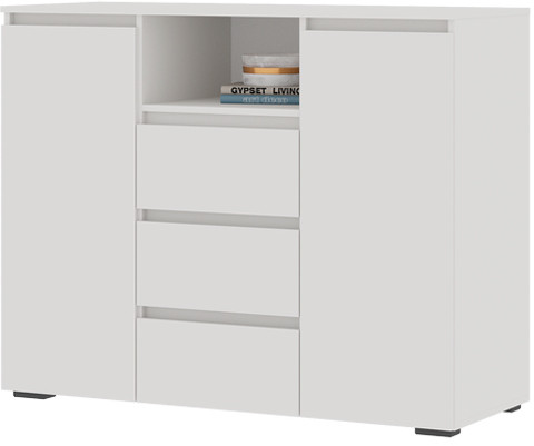 Хелен КМ 01 Комод 1202 (1.202х0.958х0.460) белый/белый