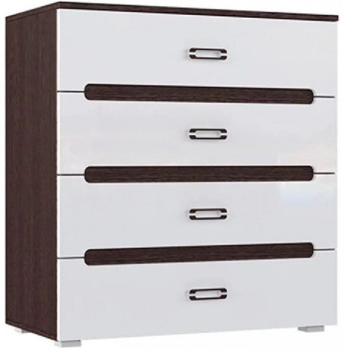 Ким Комод (Сонома / Белый глянец)