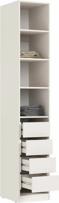 Гардеробная Ларго Вариант №3, Кашемир (с фасадами)