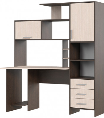 СТОЛ КОМПЬЮТЕРНЫЙ №6 (1,5х1,82х0,814) венге/белфорт