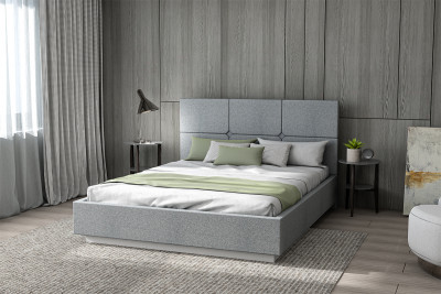 Кровать "Соната" арт.004 с настилом ЛДСП, 140х200 - Sherlock 993