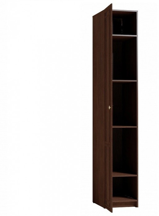 Шкаф для белья Шерлоск 61 левый, орех