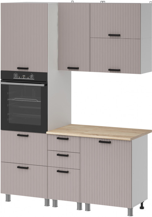 МК Аленушка 1,6м ПД 2 Лотос Кашемир,скоба антроцит,сонома