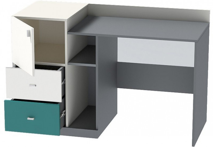 Клео СТ-1 Стол (Графит/Миндаль/Солнечный)