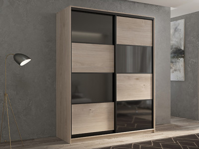 Шкаф-купе Кааппи 13 Кастелло Серый 160х60х230 см