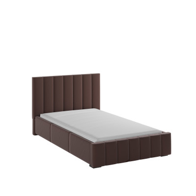 Нега Кровать интерьерная 120 коричневый, ортопед