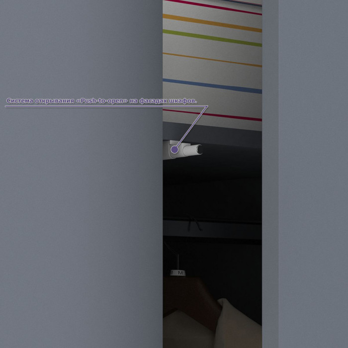 Мори компьютерный стол МС-6 левый + Шкаф МШ800.1, графит