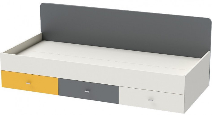 Модульная детская Клео набор 1 (Графит/Миндаль/Океан)